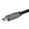 Monoprice Bidirectional USB Type-C to DisplayPort Cable - 4K at 60Hz_ Black_ 6ft 39240 - alternate 4
